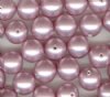 25 8mm Powder Rose Swarovski Pearls